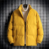 Loose Cotton Jacket Men's - WOMONA.COM