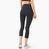 Peach Hips Fitness Cropped Pants - WOMONA.COM