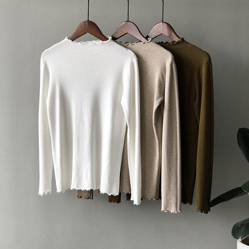 Slim Knitted Top Women - WOMONA.COM
