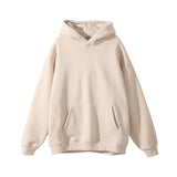 Padded Loose Button Hoodie Couples Jacket Men - WOMONA.COM