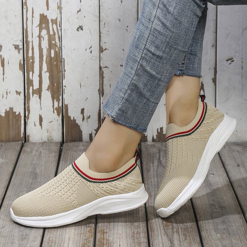 Mesh Flat Shoes Women Comfortable - WOMONA.COM