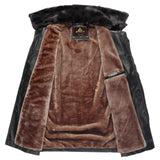 Leather Coat Windbreaker Jacket Mens - WOMONA.COM