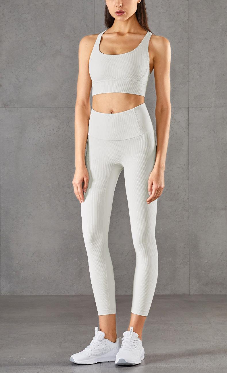 Nude High Waist Leggings - WOMONA.COM