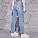 Button Sexy Jeans - WOMONA.COM