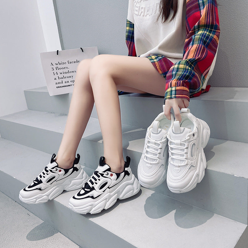 Mesh Chunky Sneakers Casual Shoes Summer - WOMONA.COM