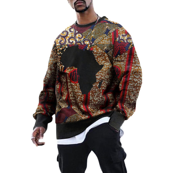 Long-sleeved T-shirt Sweater Men - WOMONA.COM