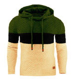 Warm Color Hooded Sweatshirt Jacket - WOMONA.COM