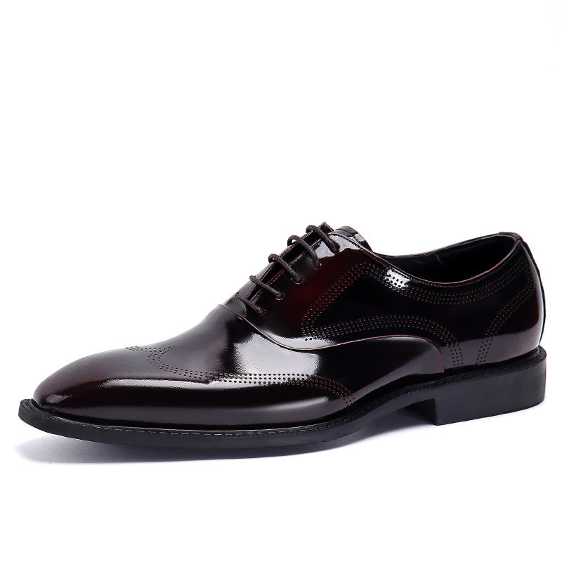 Formal Casual British Leather Shoes - WOMONA.COM