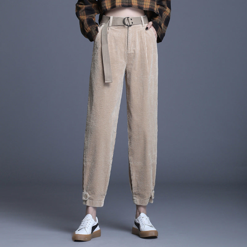 Papa Harlan Cropped Trousers - WOMONA.COM