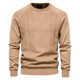 Raglan Sleeve Sweater Casual Men's - WOMONA.COM