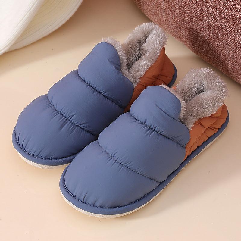 Rainproof Cloth Cotton Shoes - WOMONA.COM