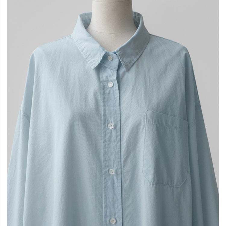 Long-sleeved Shirt Top - WOMONA.COM
