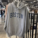 Loose Lazy Style Hooded - WOMONA.COM