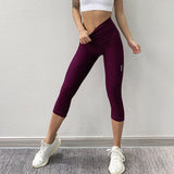 Quick-drying Stretch Fitness Leggings - WOMONA.COM