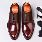 Business Mens Formal Leather Shoes - WOMONA.COM