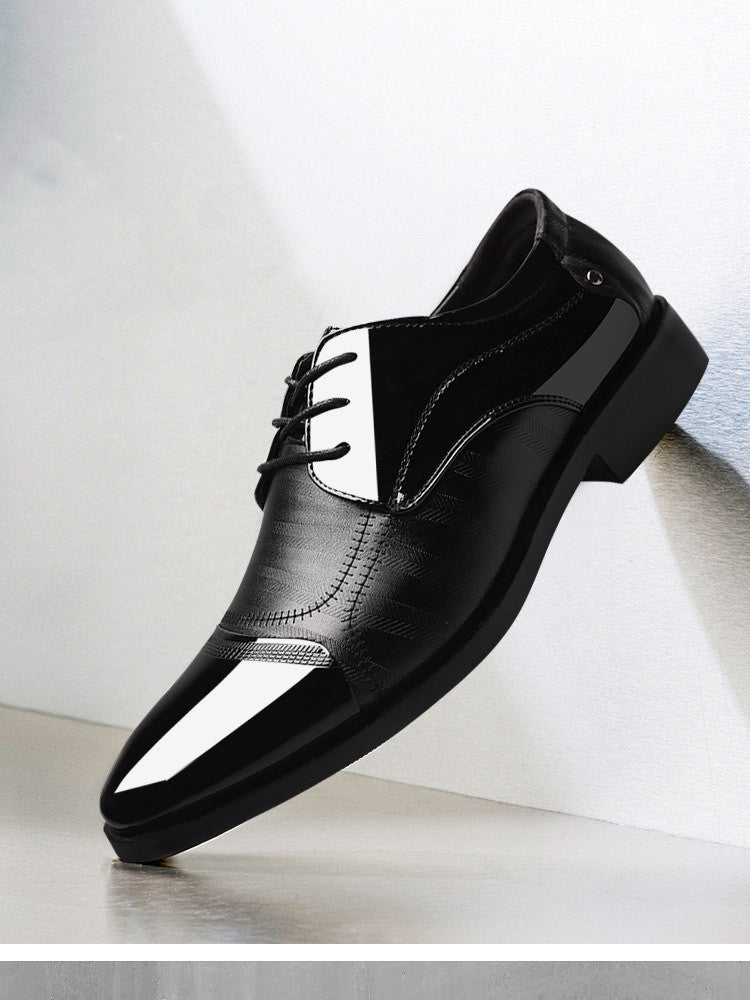 Fashion Baita Men's Business Formal Leather Shoes - WOMONA.COM