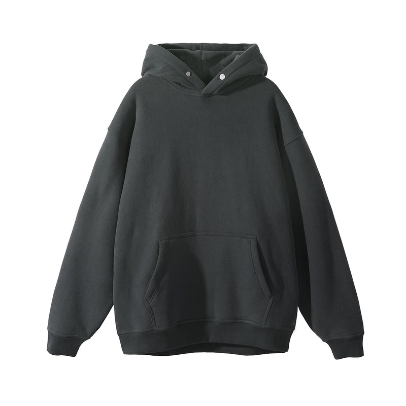 Padded Loose Button Hoodie Couples Jacket Men - WOMONA.COM