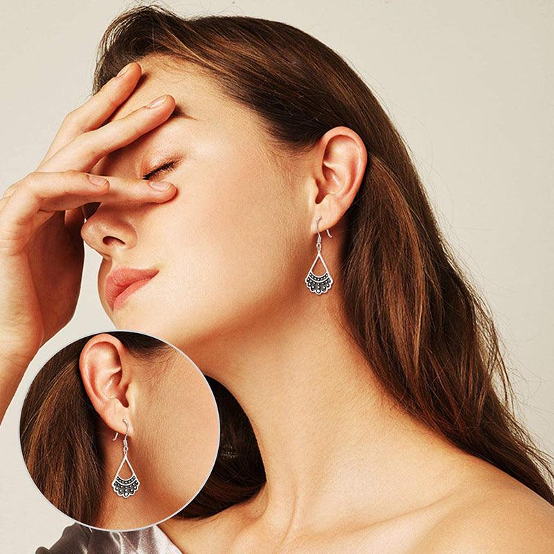 Collar Earrings For Ruth Bader - WOMONA.COM
