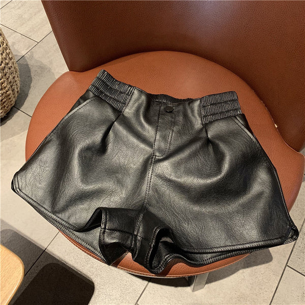 Leather Hot Girl Boots Pants - WOMONA.COM