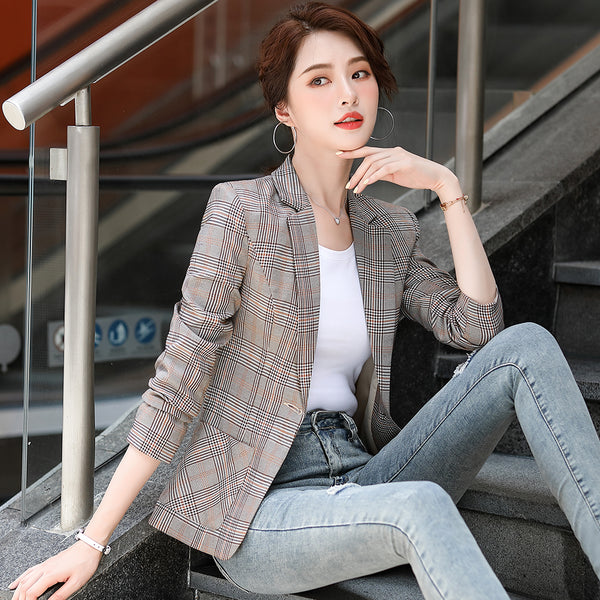 Casual Design Suit Jacket - WOMONA.COM