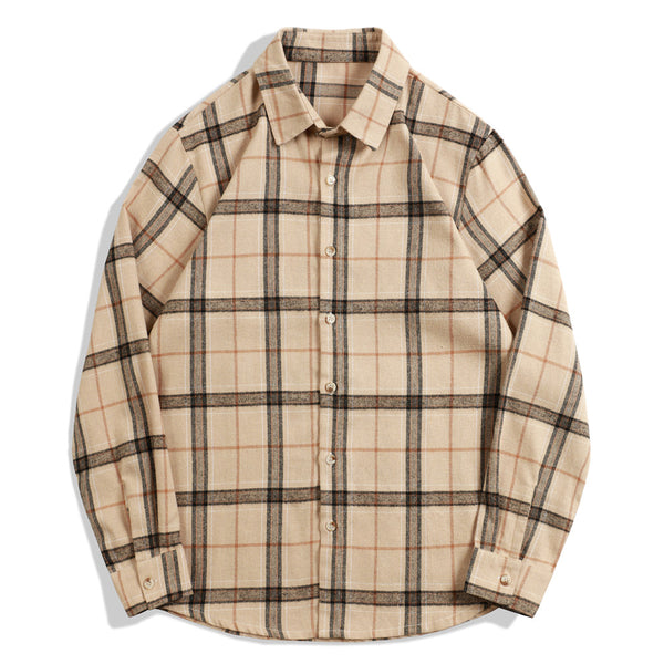 Casual Plaid Shirt For Men - WOMONA.COM