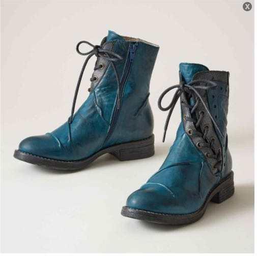 Low-heel Martin Casual Short Boots - WOMONA.COM