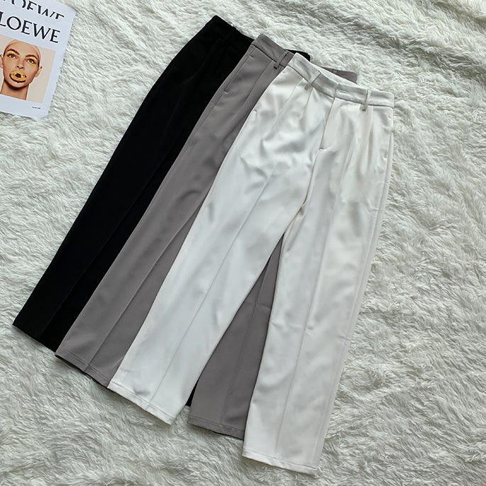 Drape Great Long Trousers - WOMONA.COM