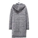 Cardigan Hooded Casual Sweater Jacket - WOMONA.COM