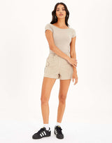 Sports Slim Women Short Sleeved T Shirt - WOMONA.COM