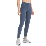 Soft Yoga Pants With Side Pockets - WOMONA.COM