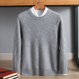 Round Neck Padded Sweater - WOMONA.COM