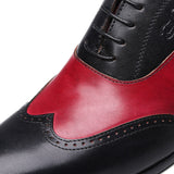 Genuine Leather Formal Business Leather Shoes Men - WOMONA.COM