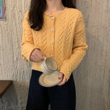 Knit Cardigan Women's Jacket - WOMONA.COM