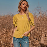 Top Loose All-Match Shirt - WOMONA.COM