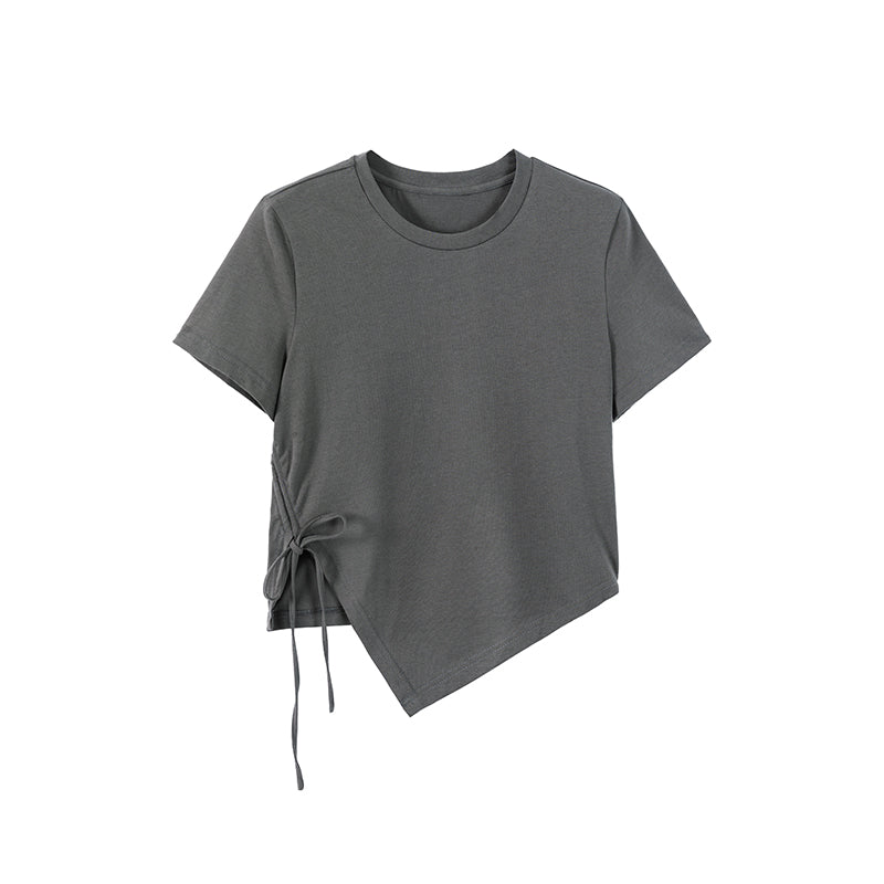 Design Sense Short-sleeved T-shirt Women - WOMONA.COM