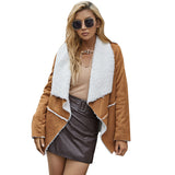 Mid-length Loose Cardigan Coat - WOMONA.COM