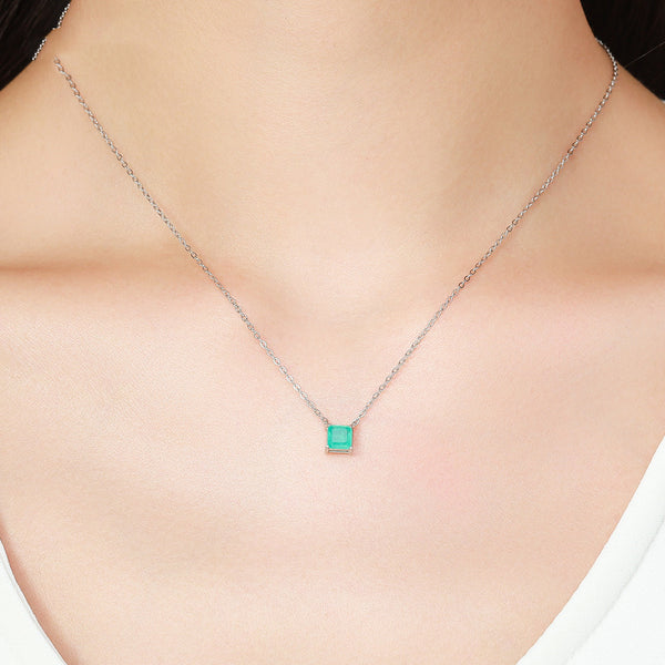 Paraiba Tourmaline Necklace - WOMONA.COM