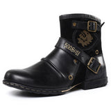 Men Cowboy Hiking Boots - WOMONA.COM