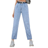 Ladies Denim Trousers - WOMONA.COM