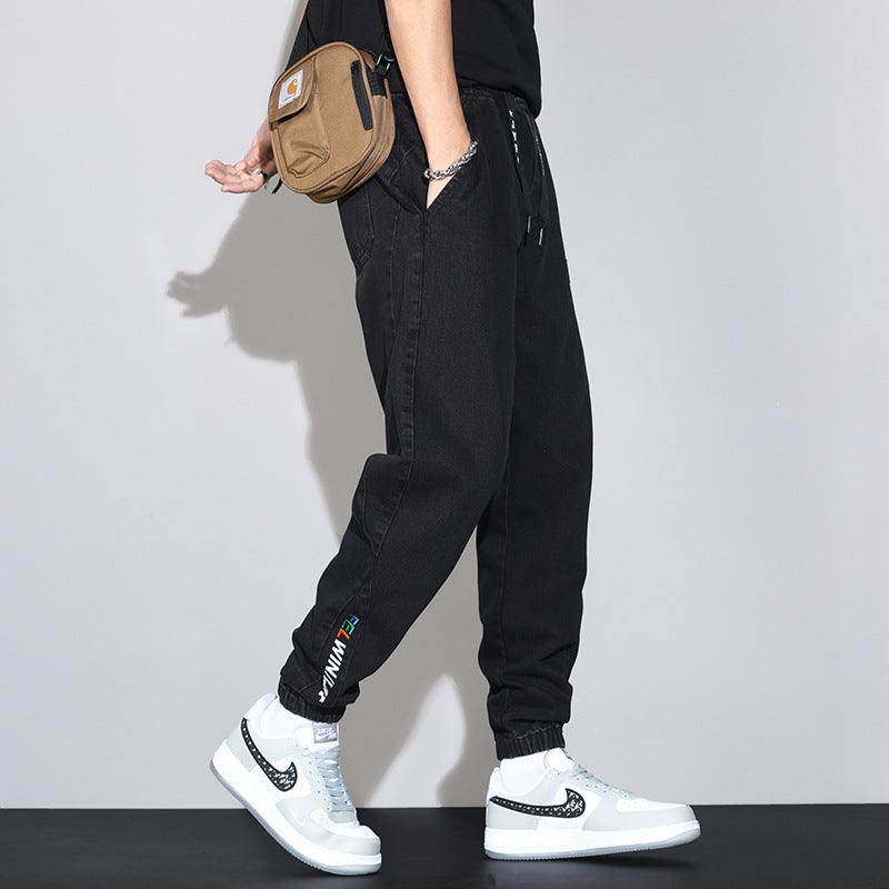 Fashion Jeans For Men Loose Harlan Bunches - WOMONA.COM