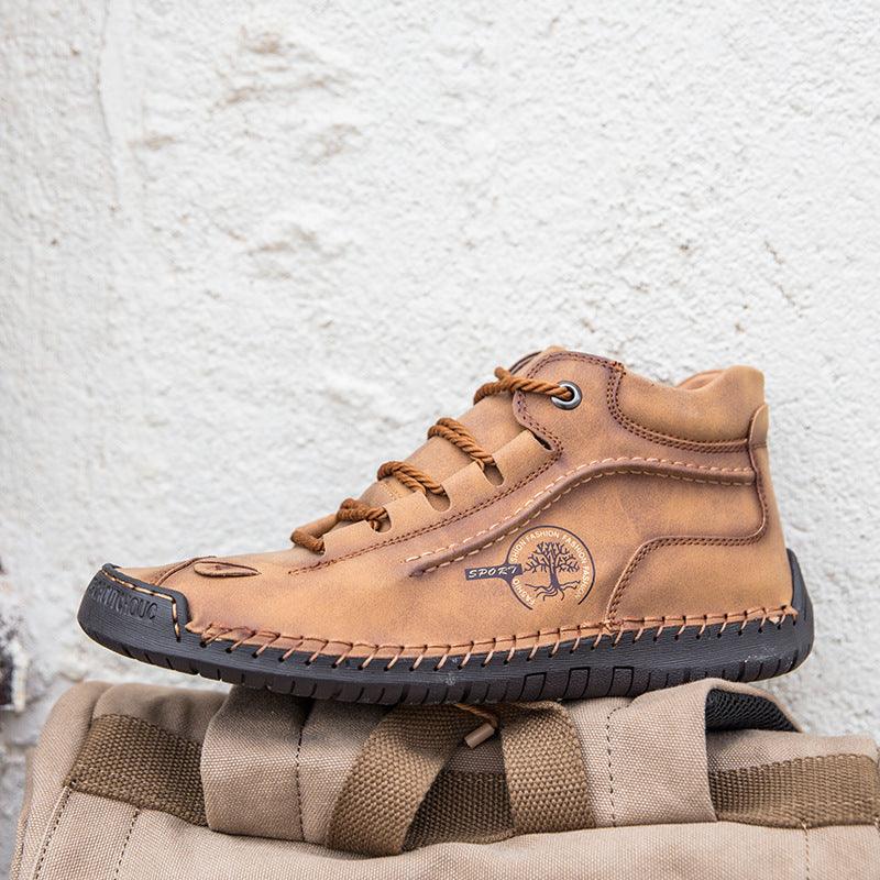 Casual Business Sewing Shoes - WOMONA.COM
