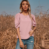 Top Loose All-Match Shirt - WOMONA.COM