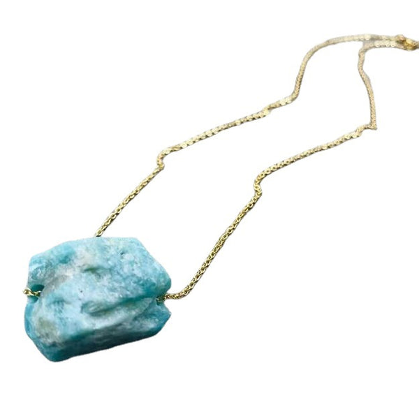 Natural Crystal Stone Pendant - WOMONA.COM