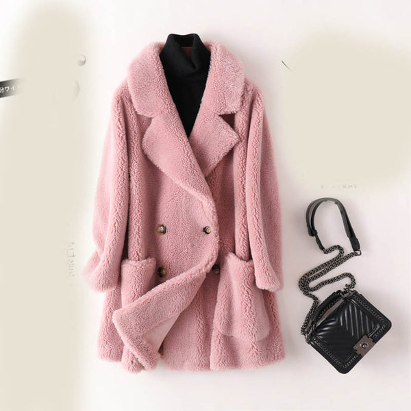 Wool Sheep Shearing Coat - WOMONA.COM