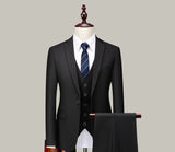 Men's Three-piece Suits For Groomsmen - WOMONA.COM