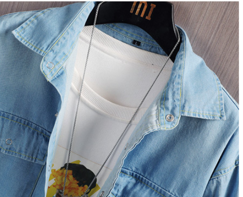 Summer Denim Shirt Men - WOMONA.COM