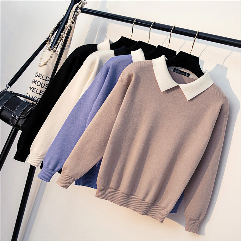 Early Autumn Knit Sweater - WOMONA.COM