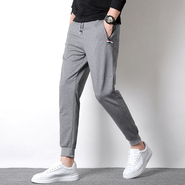 Men's Knitted Casual Sweatpants - WOMONA.COM