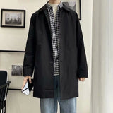 Men's  Trench Coat - WOMONA.COM