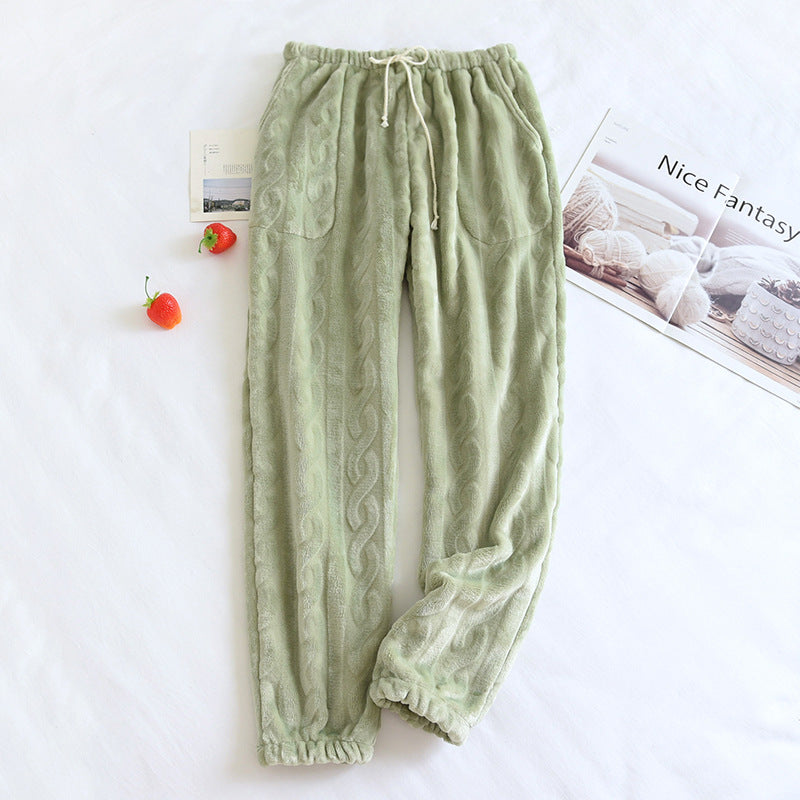 Pajama Pants Home Trousers - WOMONA.COM